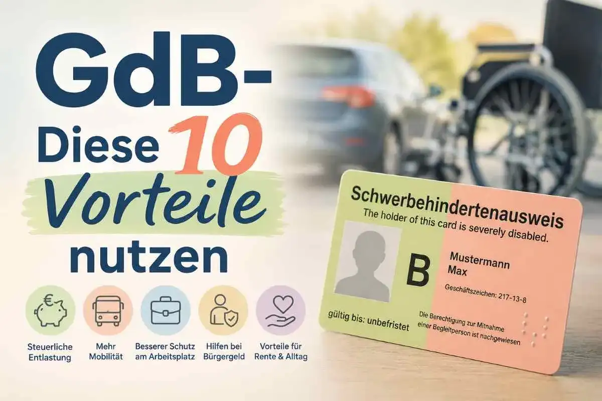 Schwerbehindertenausweis Vorteile - Was er wirklich bringt